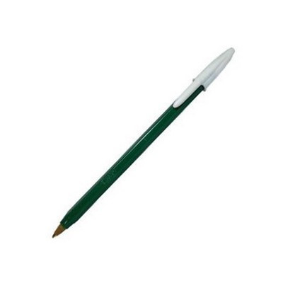Bolígrafo BIC opaco verde