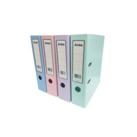Bibliorato PVC A4 - lomo ancho PASTEL