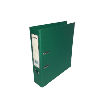 Bibliorato PVC A4 - lomo ancho VERDE