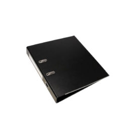 Bibliorato PVC A4 - lomo angosto NEGRO