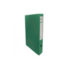 Bibliorato PVC OFICIO - lomo angosto VERDE