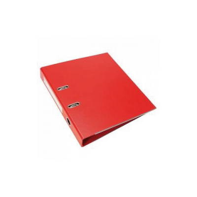 Bibliorato PVC A4 - lomo angosto ROJO
