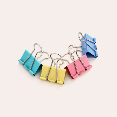 Broches binder clips COLOR N°4