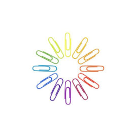 Broches clips forrados N°4