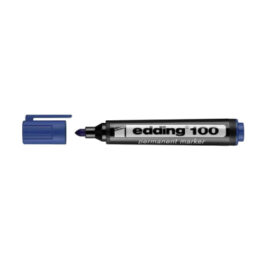 Marcador EDDING 100 AZUL permanente