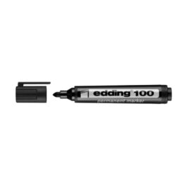 Marcador EDDING 100 NEGRO permanente