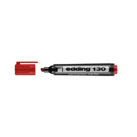 Marcador EDDING 130 ROJO permanente