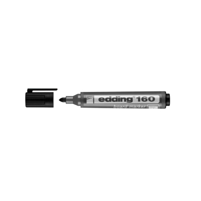 Marcador EDDING 160 NEGRO para pizarra