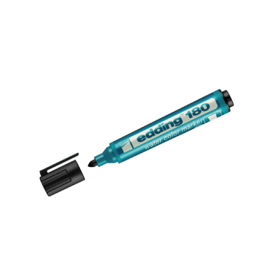 Marcador EDDING 180 NEGRO al agua