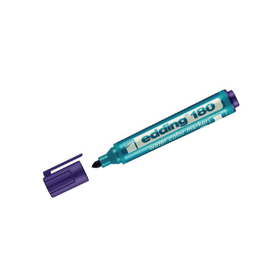 Marcador EDDING 180 VIOLETA al agua
