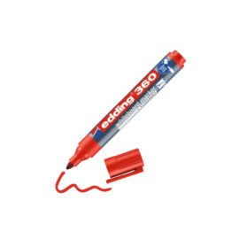 Marcador EDDING 360 ROJO para pizarra
