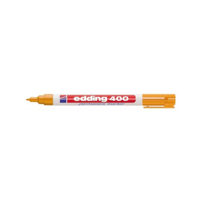 Marcador EDDING 400 NARANJA permanente