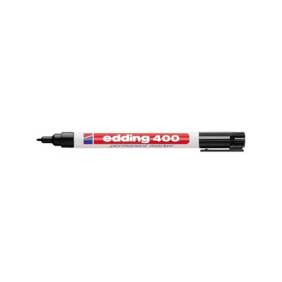 Marcador EDDING 400 NEGRO permanente