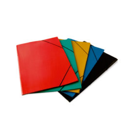 Carpeta con elástico kraft colores OFICIO