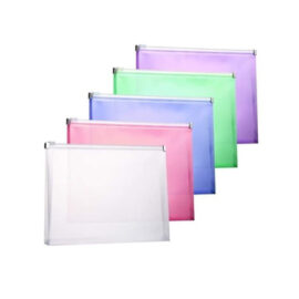 Carpeta con cierre zip A4