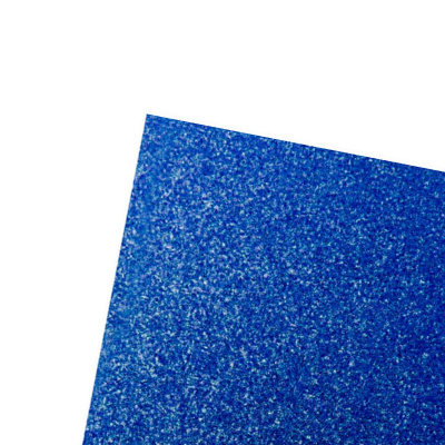 Goma eva con glitter AZUL