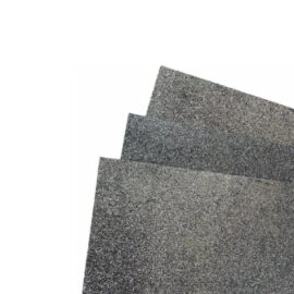 Goma eva con glitter GRIS TOPO