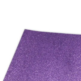 Goma eva con glitter LILA