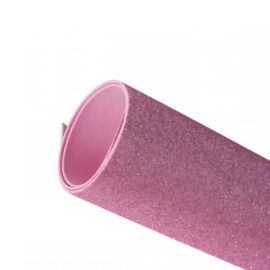 Goma eva con glitter ROSA