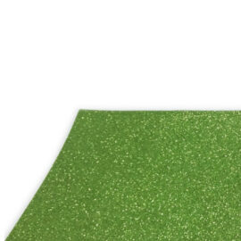 Goma eva con glitter VERDE CLARO