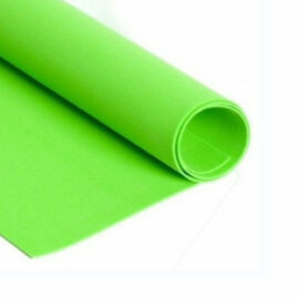 Goma eva lisa VERDE MANZANA