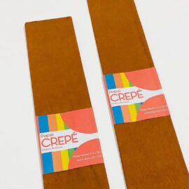 Papel crepé MARRÓN