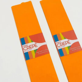 Papel crepé NARANJA