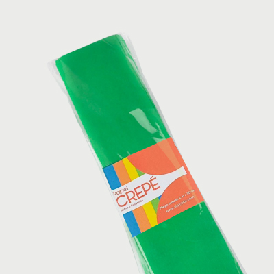 Papel crepé VERDE