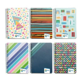 Cuaderno tapa flexible x 80 hojas rayadas