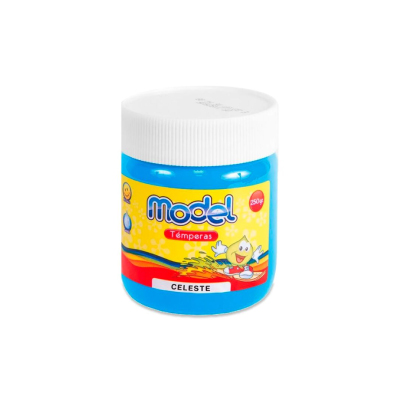 Tempera celeste MODEL x 250g