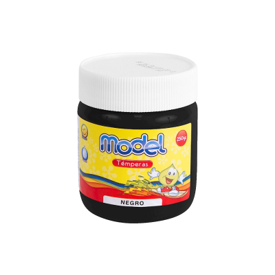 Tempera negro MODEL x 250g