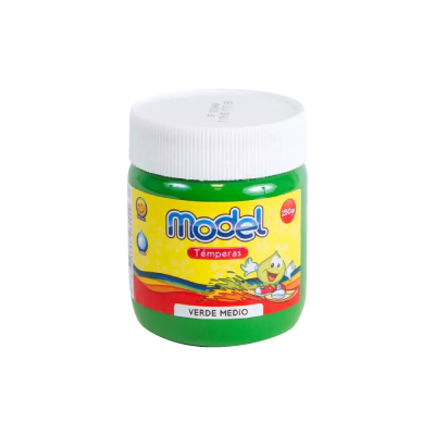 Tempera verde MODEL x 250g