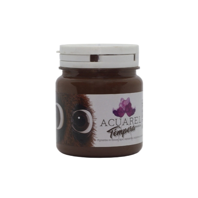 Tempera marrón ACUAREL x 250g