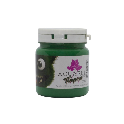 Tempera verde ACUAREL x 250g