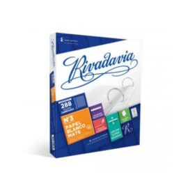Repuesto Rivadavia N°3 x 288 hjs cuadriculadas