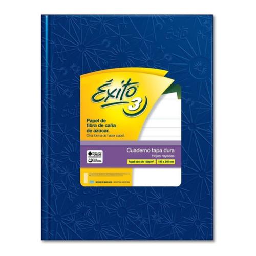 Cuaderno Éxito E3 TD - 19x24 azul 100 hjs cuadriculadas