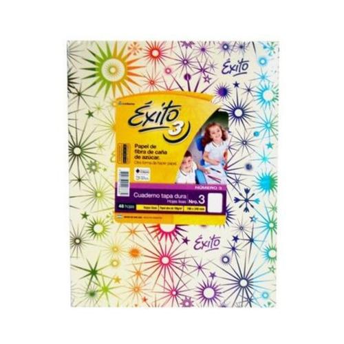 Cuaderno Éxito E3 TD - 19x24 fantasia con lunares 48 hjs lisas