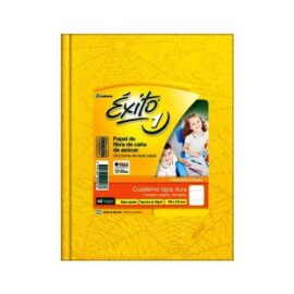 Cuaderno Éxito E1 TD - 16x21 amarillo 48 hjs rayadas