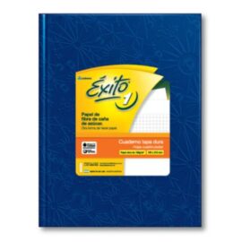 Cuaderno Éxito E1 TD - 16x21 azul 100 hjs cuadriculadas